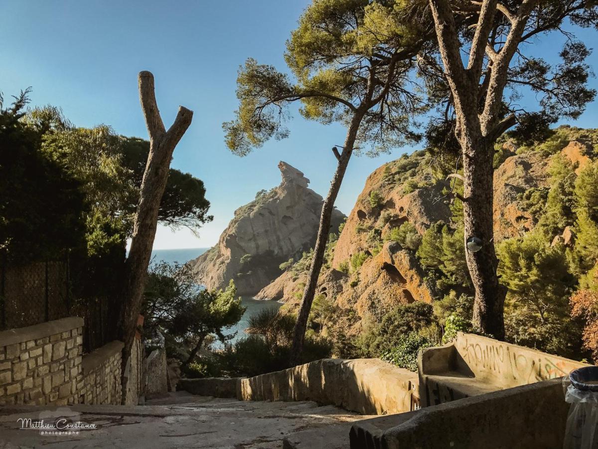 Cailloux Lägenhet Saint-Cyr-sur-Mer Exteriör bild